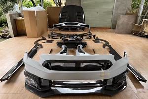 Kit de carrocería de estilo top-<span class=keywords><strong>seret</strong></span> 2024 para Nissan GTR R35, parachoques delantero, labio delantero, lámpara LED, parachoques trasero, faldón lateral, Alerón, Kit de carrocería ancha - Product Image 6