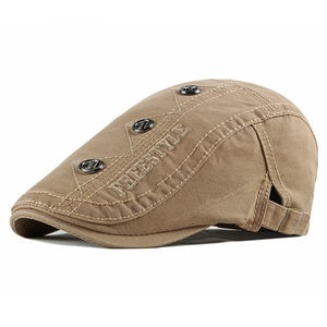 Nouveau Béret Tendance pour Homme, Style Coréen Automne-Printemps, Casquette Vintage Britannique Littéraire pour Femme, Chapeau de Soleil - Product Image 5