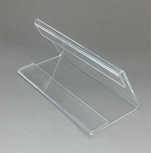 <span class=keywords><strong>V</strong></span> Shape Acrylic Đăng Chủ Hiển Thị Đứng Hai Mặt Khung Hình Nhà Sản Xuất - Product Image 6