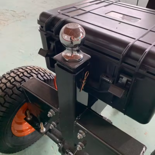 Carbon Steel Trailer Dolly Adjustable Heavy Duty Towing Cart Manual Trailer Mover Trailer Mover Electric