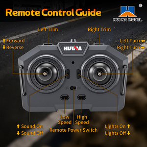 Camion tracteur à plateau RC 2,4 G à double vitesse SJY-9900 – Direction entièrement proportionnelle avec remorque et supports, simulation de son et de lumière - Product Image 2