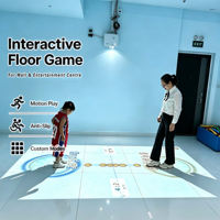 Projecteur de sol interactif, écran tactile, jeu de projection intelligent pour salle multisensorielle