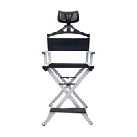 Ventes directes d'usine chaise de loisirs de plein air portable professionnelle chaise de directeur chaise de maquillage