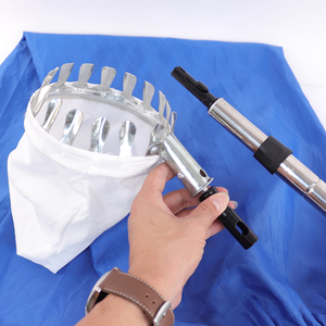 Perche télescopique en acier inoxydable personnalisable OEM, qualité industrielle, verrouillage manuel par torsion, longue tige d'extension pour cueilleur <span class=keywords><strong>de</strong></span> fruits - Product Image 5