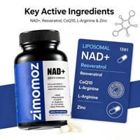 Capsules NAD+ Complex pour hommes, formule 13 en 1, énergie cellulaire, soutien de la santé de la prostate, 60 capsules végétaliennes