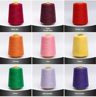 8000y Boyalı Elyaf %100 Polyester 40/2 Dikiş İpliği, Dikiş Makinesi İçin Özelleştirilmiş Ambalajlı, Aoshen Marka