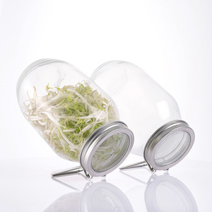 Kit <span class=keywords><strong>de</strong></span> Germinación <span class=keywords><strong>de</strong></span> Semillas al por Mayor, <span class=keywords><strong>Frasco</strong></span> <span class=keywords><strong>de</strong></span> <span class=keywords><strong>Vidrio</strong></span> <span class=keywords><strong>de</strong></span> Grado Alimenticio <span class=keywords><strong>de</strong></span> 50 oz Libre <span class=keywords><strong>de</strong></span> BPA con Tapa <span class=keywords><strong>de</strong></span> Acero Inoxidable - Product Image 2