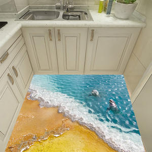 Autocollants de sol 3D mignons en forme de <span class=keywords><strong>dauphin</strong></span> 57*90cm, autocollants muraux imperméables en forme d'étoile de mer <span class=keywords><strong>pour</strong></span> <span class=keywords><strong>salle</strong></span> de <span class=keywords><strong>bain</strong></span>, autocollants de sol <span class=keywords><strong>pour</strong></span> carrelage, cadeau <span class=keywords><strong>pour</strong></span> chambre d'enfant - Product Image 5