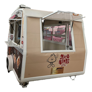 Popular <b>Design</b> Taco Ice Cream <b>BBQ</b> Fully Equipped <b>Trailer</b> Fast Mini Food Truck Van Food Cart Mobile - Product Image 2