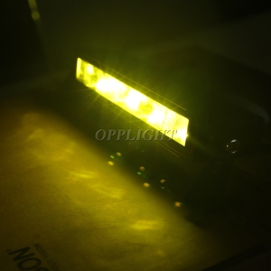 Side Emitting Sản Phẩm Mới Led Chiếu Sáng Hàng Đơn Khai Thác Mỏ Led Light Bars Amber + Trắng Led Light Bar 10W - Product Image 4