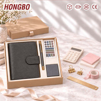 Organiseur de budget Hongbo multi-couleurs A6, classeur en cuir litchi souple avec fermeture magnétique/bouton et boîte cadeau disponible