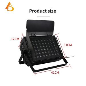 Projecteur de scène 54x3W RVBW DMX pour studio vidéo, éclairage de fond - Product Image 6