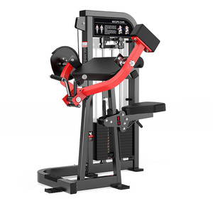 Pin de gimnasio comercial profesional cargado equipo de fitness máquina de rizos de bíceps sentados - Product Image 1