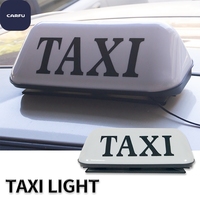 CARFU AC774 Lampe de toit magnétique universelle 12V à LED pour taxi, étanche, jaune, blanc, ambre, pour flotte
