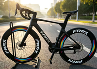 Vélo de route en fibre de carbone FRRX, léger, pour les étudiants, les trajets quotidiens, unisexe, 700c, vélo à vitesses