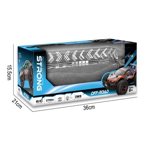 Nuevo 1/14 Control remoto Drift Off-Road Climbing Car Toy 4Ch Rc Toy 27Mhz Rc Light-Up Pvc Racing Toy para niños - Product Image 4