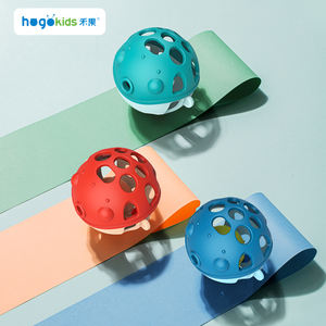 <span class=keywords><strong>Hogo</strong></span> jouets de dentition pour bébé en Silicone Non toxique jouet de dentition pour bébé hochet balle de préhension - Product Image 5