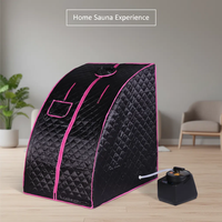 Sauna Portátil Tradicional de Vapor Húmedo para Uso Personal en Casa, Dormitorio, Spa, Relajación, para Sala de Estar