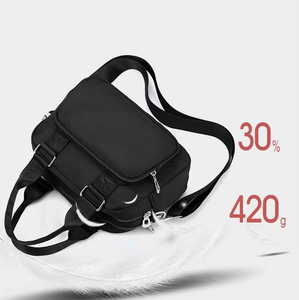 批发定制徽标 Tas Wanita 时尚女式手提包尼龙拉链防水斜挎包女式 - Product Image 5