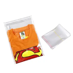 Polysmarts Super September割引カスタム印刷透明自己粘着性セロハン包装ビニール袋doypack堆肥化可能