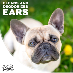 <span class=keywords><strong>Nettoyant</strong></span> pour oreilles pour chiens-Nettoyage en profondeur pour les infections de l'oreille et contrôle des odeurs non parfumé 8 oz - Product Image 2