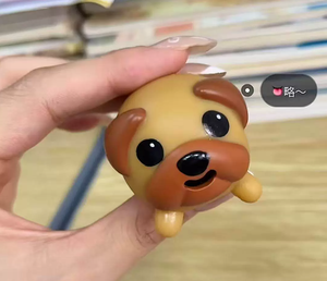Cute Mashidog sticking out its tongue squishy stress-relief toy for the office, slow-rebound squishy toy - Product Image 4