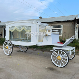 Elegante Carroza Fúnebre de Color Personalizado en Venta, Último Modelo de Carroza Tirada por Caballos, Estilo Moderno, Color Personalizado - Product Image 2