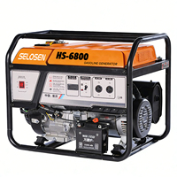 Générateur d'énergie portable 7,0 Kva 7 Kw, générateur à essence 220 V 230 V, générateur électrique à essence pour la maison