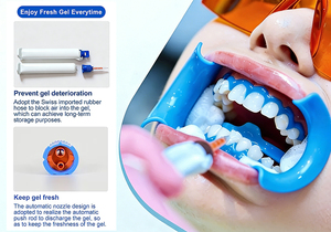 Kit Profesional de Blanqueamiento Dental para Consultorio, 35% HP, 16% de Peróxido de Hidrógeno, Sistema de Blanqueamiento Dental Fuerte para Spa - Product Image 4