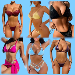 Tttn Nuevo Lote de Ropa de Baño Surtida con Etiquetas de Marca al por Mayor, Bikinis Sexys, Proveedor de Lencería y Trajes de Baño - Product Image 1