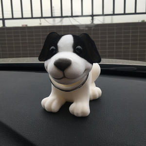 الايماء الكلب مضحك تهز الرأس الراتنج دمية جرو دمى سوينغ سيارة لوحة القيادة مجموعات الداخلية مع الحماية - Product Image 2