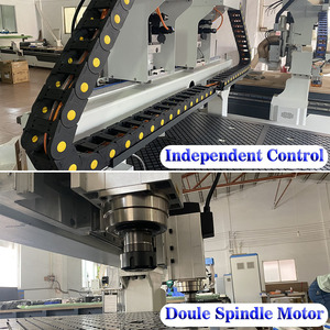 เครื่องกัดแกะสลัก MD-1325 MDF CNC เครื่องแกะสลัก1300X2500mm CNC เครื่องทำเฟอร์นิเจอร์3D หินอ่อน - Product Image 5