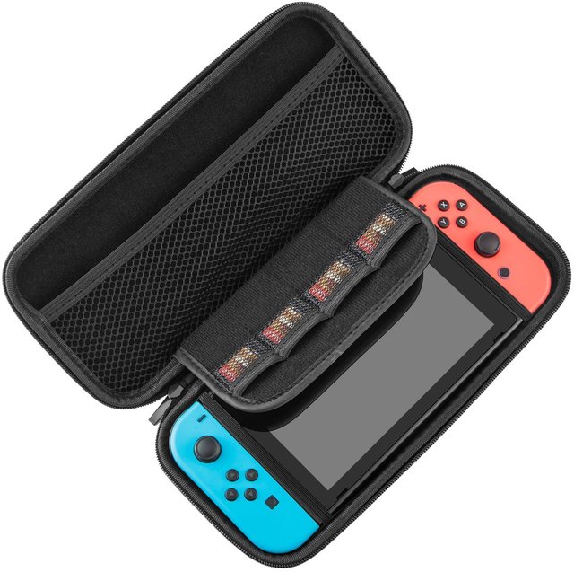 High Quality Protective EVA Carrying Case for Nintendo Switch 2 Anti-shock Molded Design Mesh Pocket Zipper Lock Case