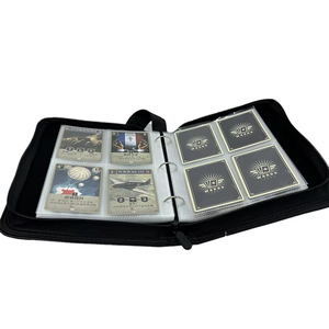 160 + tarjetero Kpop Mini álbum de fotos con 4 bolsillos personalizado Pokemone Card Binder PU Cover - Product Image 1