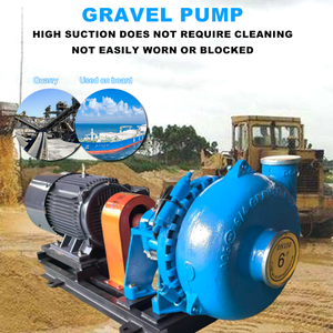 مضخة ديزل 40 حصان لنقل الطين والحصى والرمل، مضخة نقل الرمل الجاف، مضخة رمل بمحرك ديزل - Product Image 4