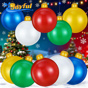 <span class=keywords><strong>Linterna</strong></span> de decoración navideña, Bola de Navidad inflable, bolas grandes y brillantes, globo colgante de Navidad inflable rojo/Blanco/azul/<span class=keywords><strong>verde</strong></span> - Product Image 4