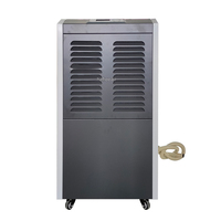 Déshumidificateur Compact 90L Réservoir Léger Portable Déshumidificateur Conception Idéal pour Voyage Camping Dortoir et Petits Espaces