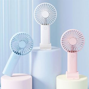 Ventilador de Mano Eléctrico de Plástico con Soporte para Teléfono, Mini Ventilador USB Recargable con Soporte para Teléfono, Regalos Personalizados Promocionales - Product Image 3