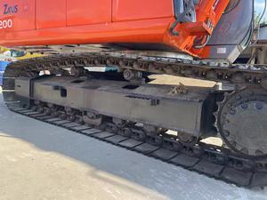 Excavadora de cadenas Zaxis 200 de 20 toneladas, equipo de construcción usado con cazo de excavación y componentes principales del motor - Product Image 5