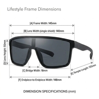 Lunettes de soleil pour activités de plein air, conduite, voyage, décontractées, été, plage, golf, pêche
