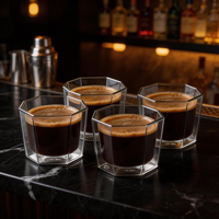 Gelas Minum Premium 350ml, Tumbler Kopi Bebas BPA, Aman untuk Mesin Cuci Piring, Desain Vintage, Gelas Kopi Berdinding Ganda