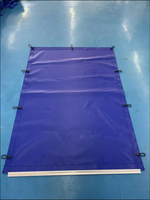 Bâche de tente personnalisée avec logo, en vinyle imperméable, impression UV, toile enduite de PVC, bâche robuste, tissu de bâche, couverture de rideau de camion