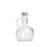 100ml 150ml Bouteille en verre d'huile de qualité alimentaire avec bec verseur Bouteille d'huile de table Sauce soja vinaigre verre olive avec couvercle en liège