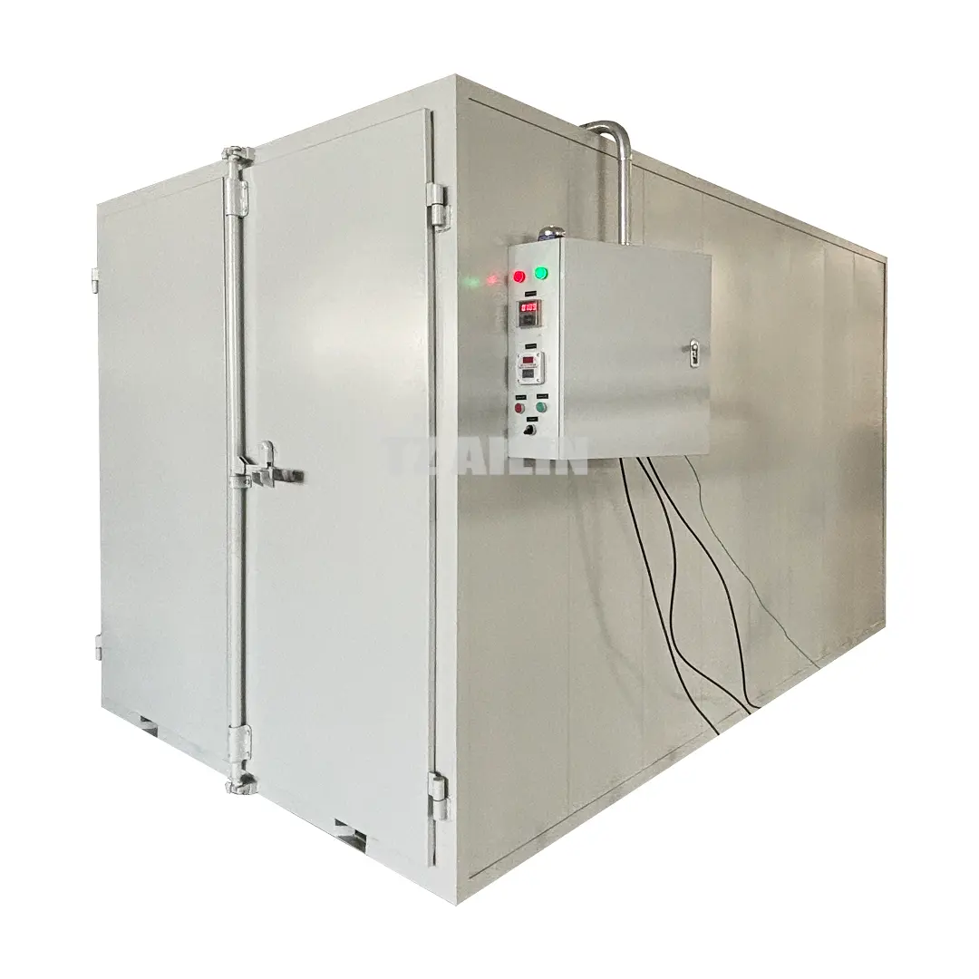 2024 Ailin vendita calda su misura fabbrica industriale elettrico rivestimento in polvere forno di indurimento con elettrico/Diesel/gpl/bruciatore a Gas