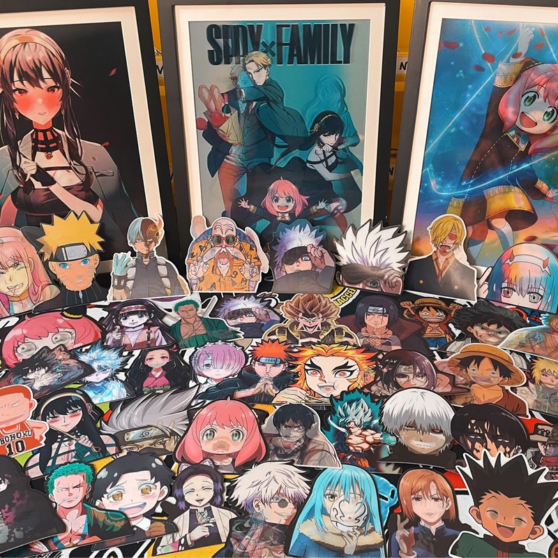 Waterproof Cartoon Stickers Uchia Motion Sticker