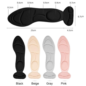 Plantilla de espuma con memoria suave para mujer, plantillas de tacón alto autoadhesivas de tamaño libre, <span class=keywords><strong>Protector</strong></span> de talón, inserto de zapato - Product Image 2