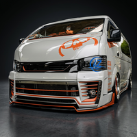 Kit carrosserie amélioré HIACE H200 WIDE BODY 1880 DYNASTY compatible avec Hiace large 2014-2018