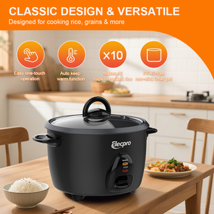 <span class=keywords><strong>Olla</strong></span> Eléctrica Multifuncional de 2.5L, Blanca, Antiadherente, Segura y Duradera, con Certificación CE, Capacidad para 5 Tazas - Product Image 2