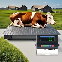 Balance électronique en acier au carbone pour élevage, capacité 500 kg, pour moutons, chiens, colis et courrier, grande balance de pesée