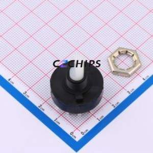 R20407RR02Q Rotary Switch Through hole Component (THT) Switch 4 Flat Type PC Pin 125V - Product Image 1